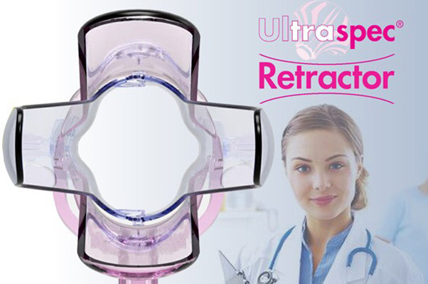 The Ultraspec Sidewall Retractor - described as an 'Essential piece of Gynae Equipment' by NHS ObGyn Consultant